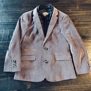APPAMAN Brown Blazer Jacket Size 6